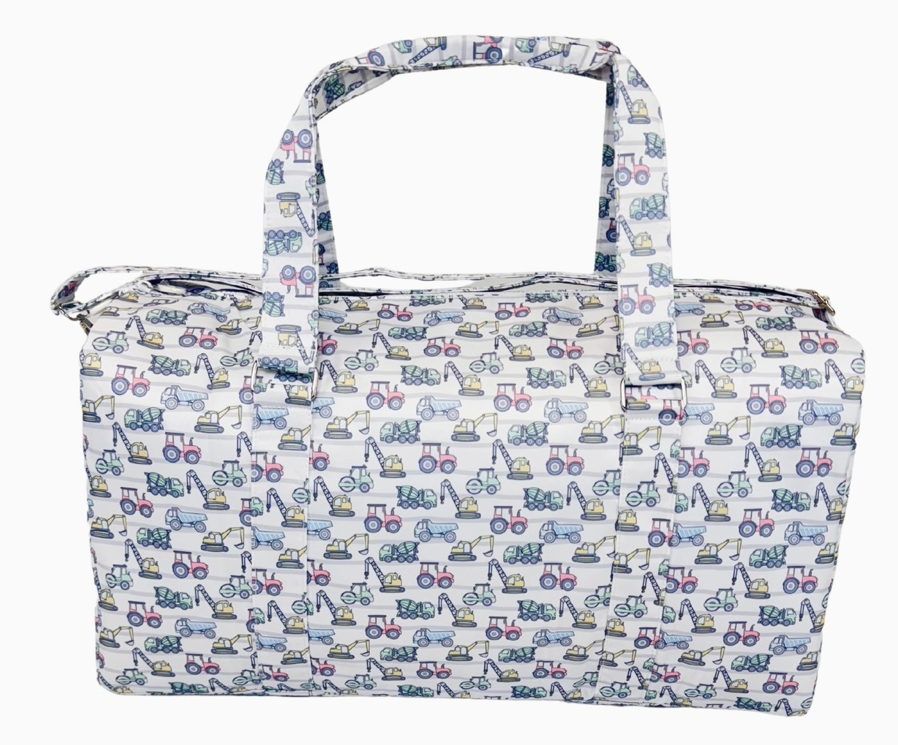 Nylon Duffle Bag (Construction Trucks)