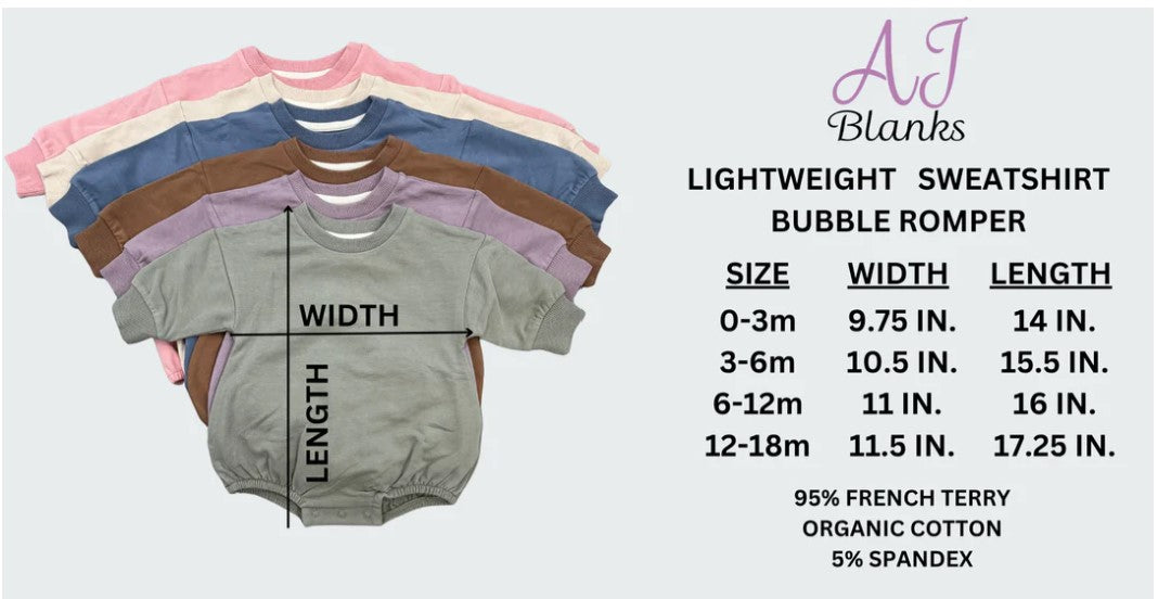 Last Chance Sweatshirt Bubble Romper