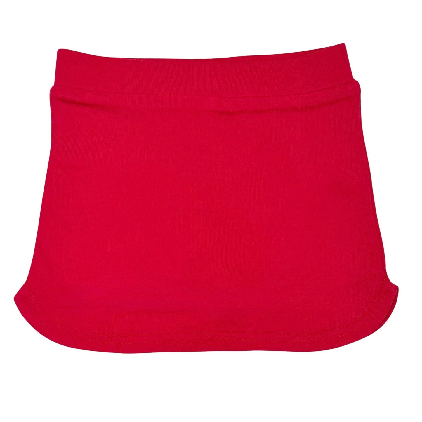 Girls Knit Skort (with Shorts underneath): Red / 4t