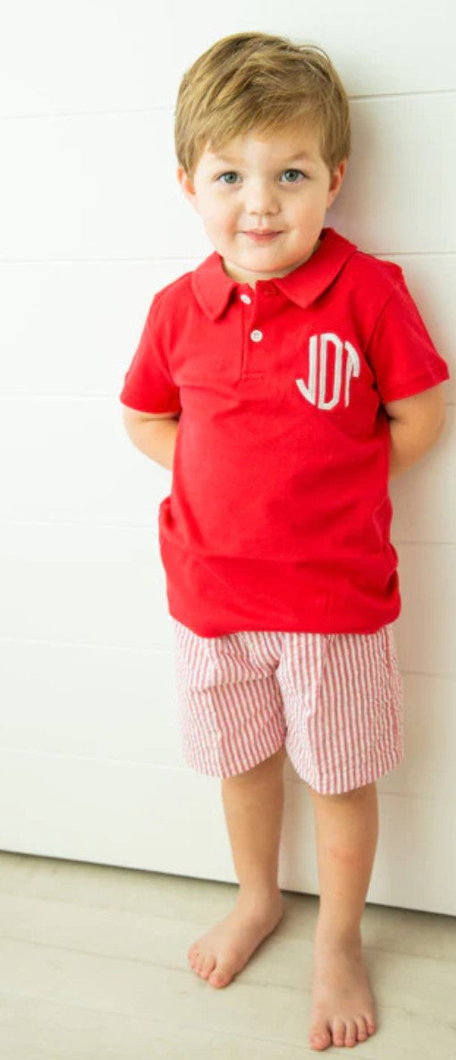 Boys Short Sleeve Polo Shirt