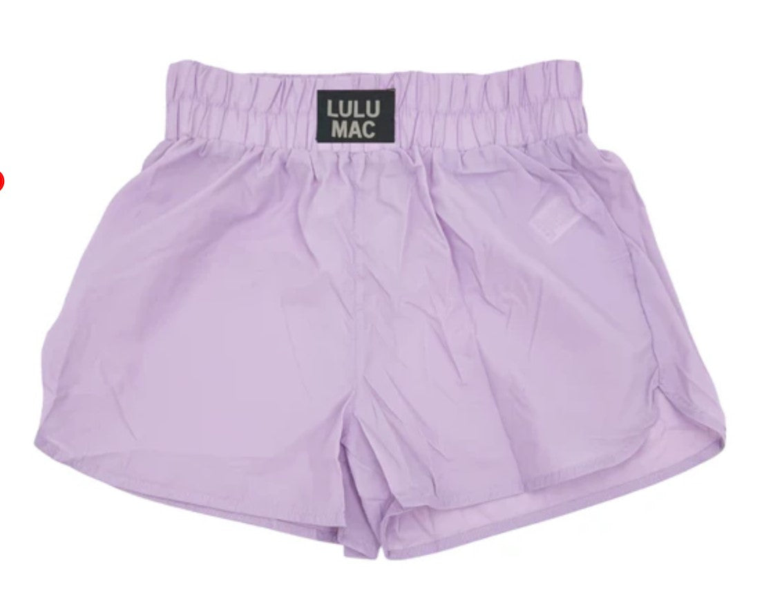Girls Lavender Athletic Short