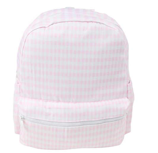 Nylon Back Back (Full Size) Pink Gingham