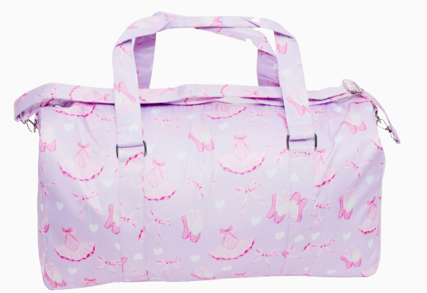 Nylon Duffle Bag (Bows & Ballet)