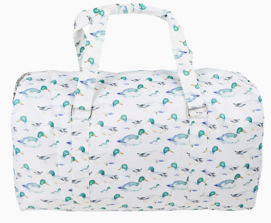 Nylon Duffle Bag (Ducks)