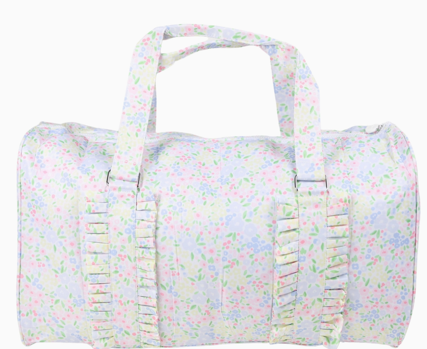 Nylon Duffle Bag (Floral)