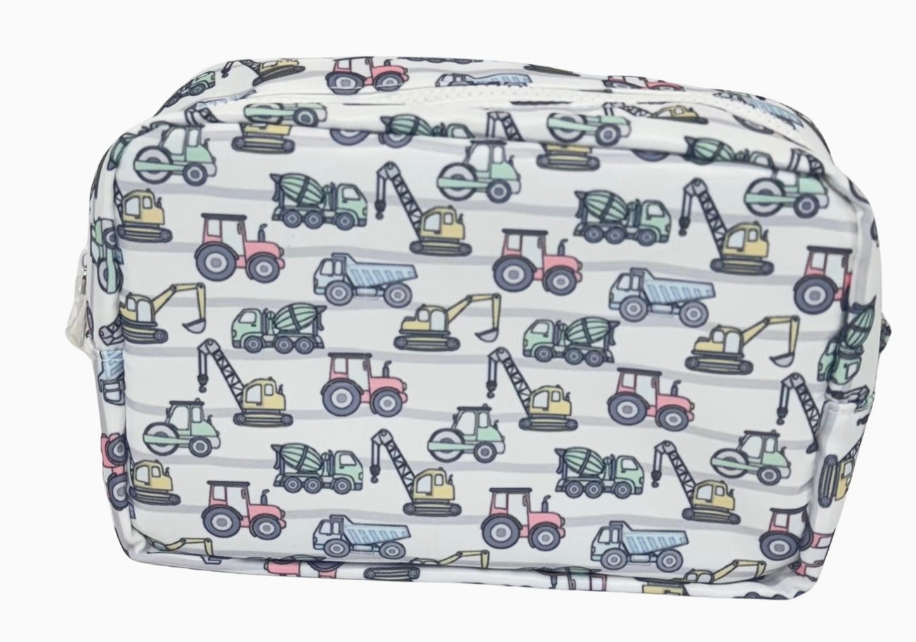 Nylon Everything Bag (Construction Trucks)