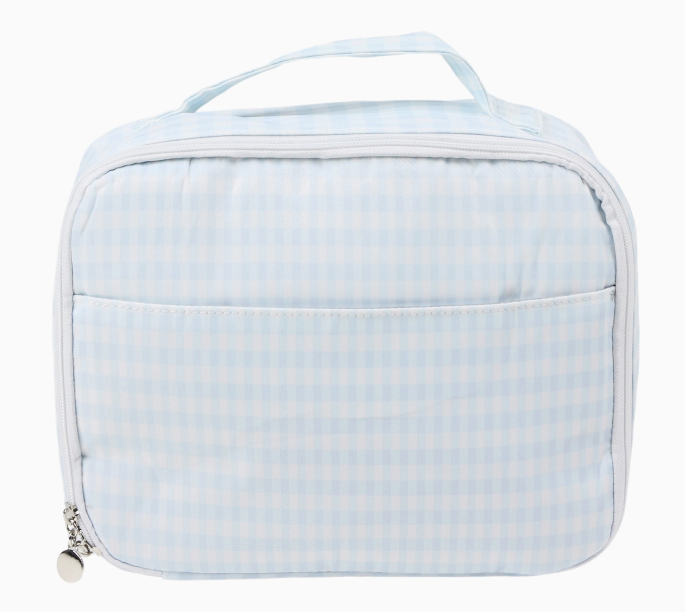 Nylon Lunch Box (Blue Gingham)