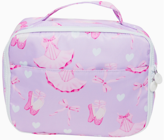 Nylon Lunch Box (Bows & Ballets)