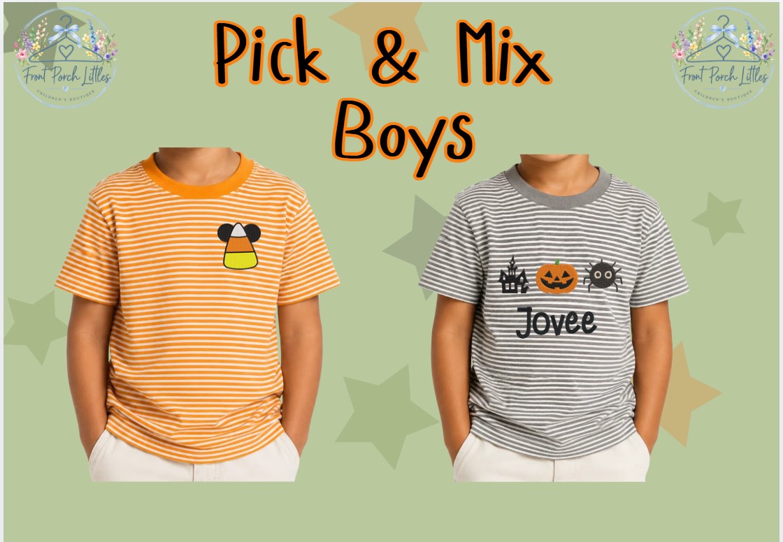 Boys Short Sleeve Striped Shirt