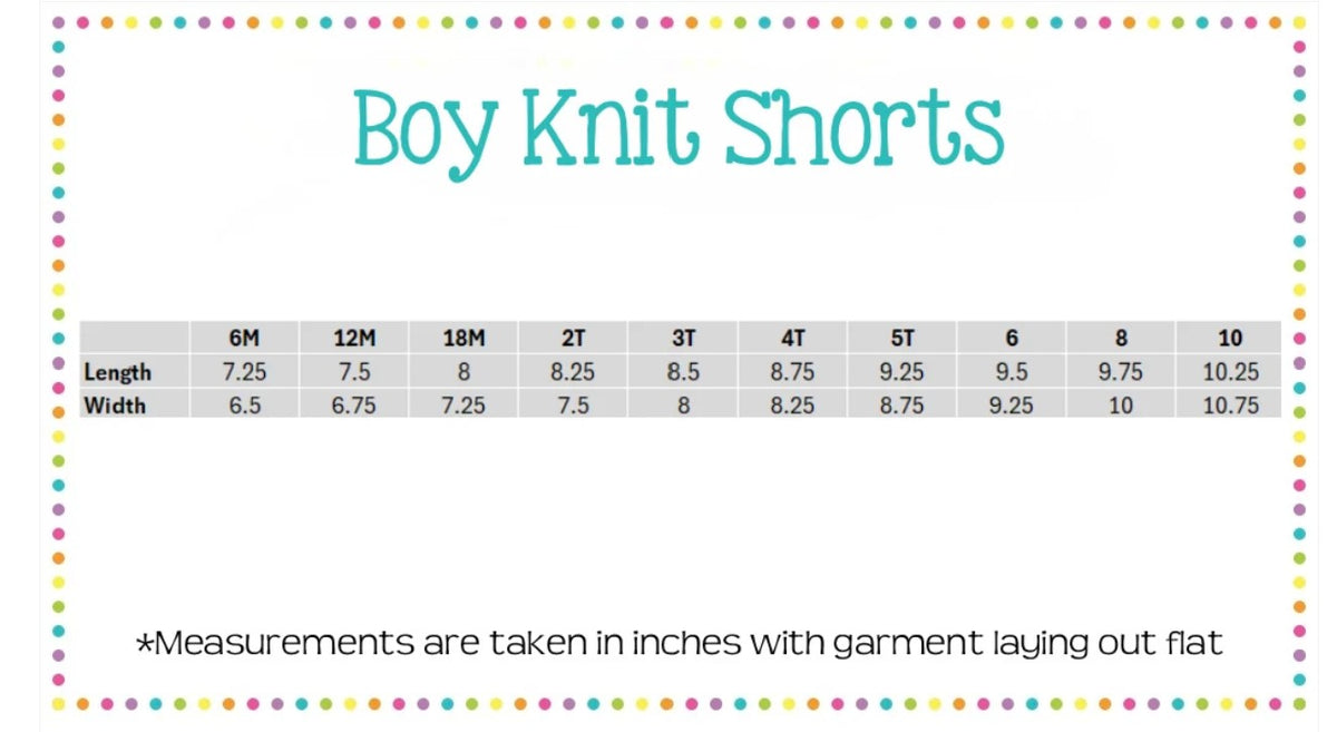 Last Chance- Boy Knit Shorts
