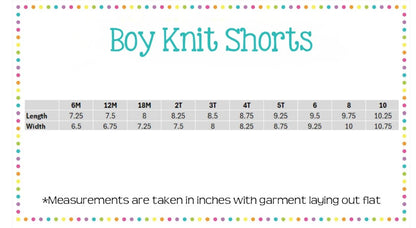 Last Chance- Boy Knit Shorts