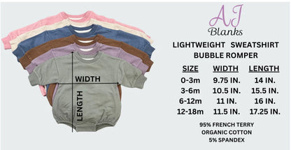 Last Chance Sweatshirt Bubble Romper